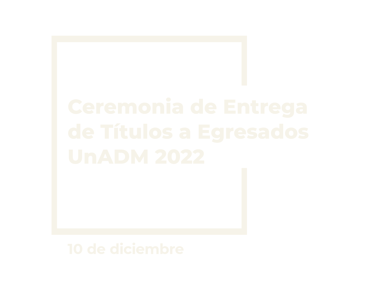 logo Ceremonia UnADM 2022