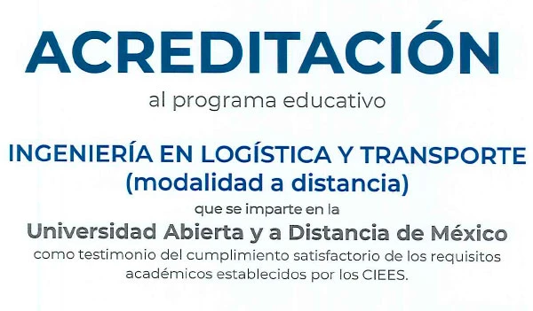 Carrera de ingenieria en discount logistica y transporte en linea